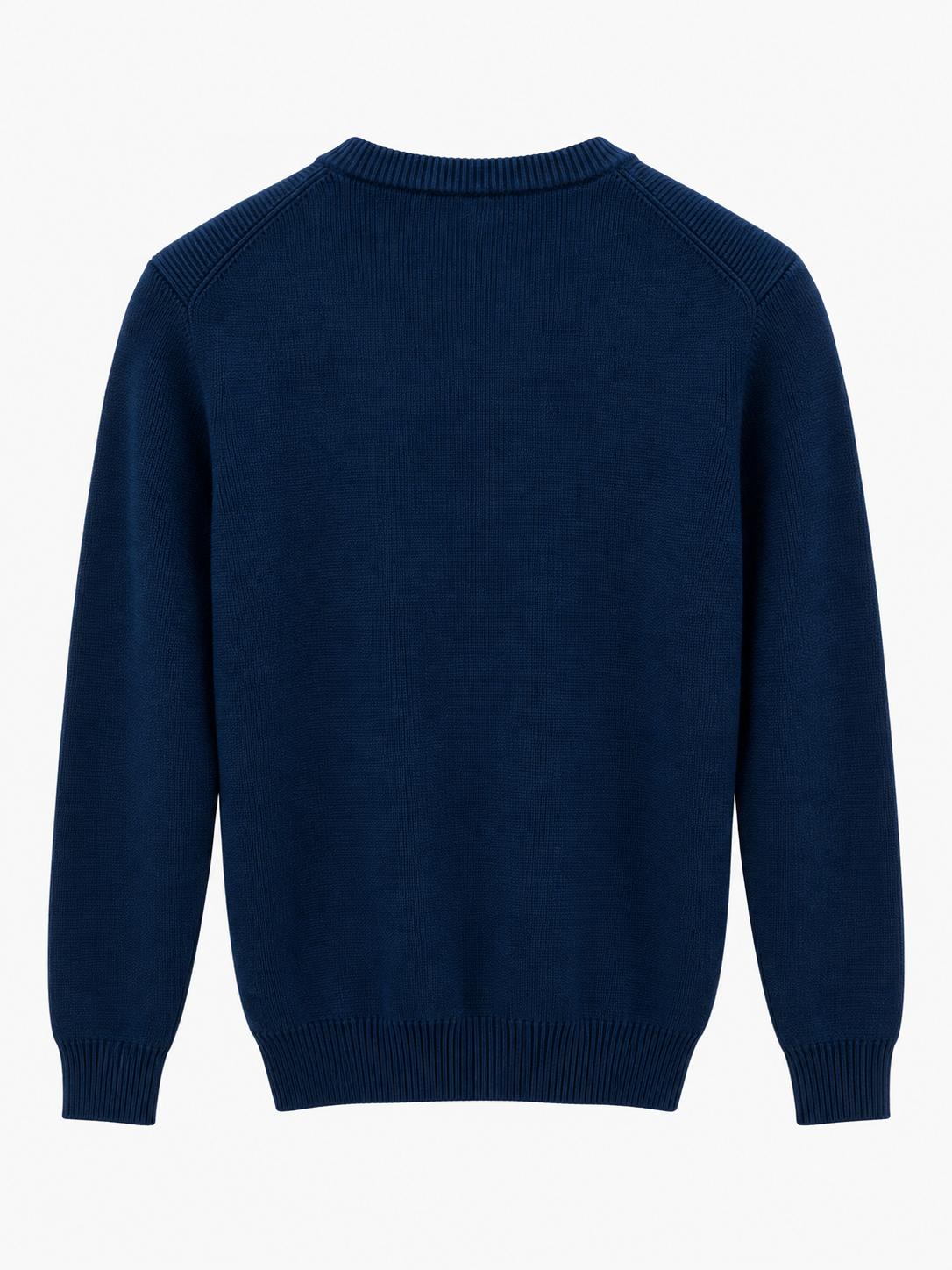 Maglione girocollo in maglia - Denim