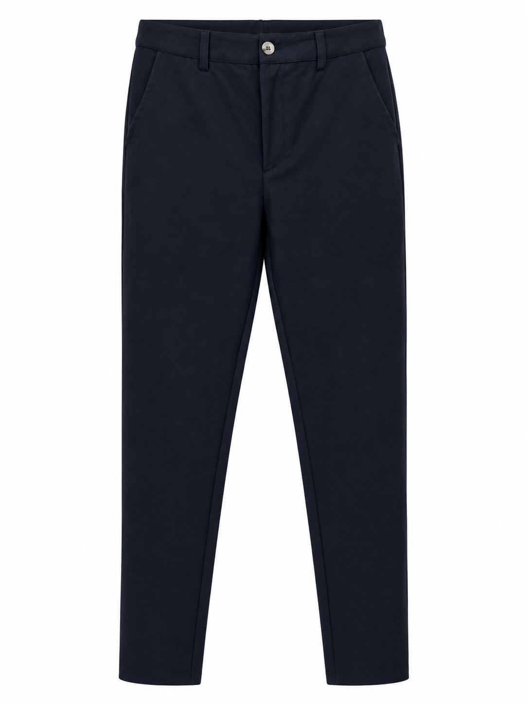Pantalone Slim Fit in Tessuto Tecnico - BLU NAVY