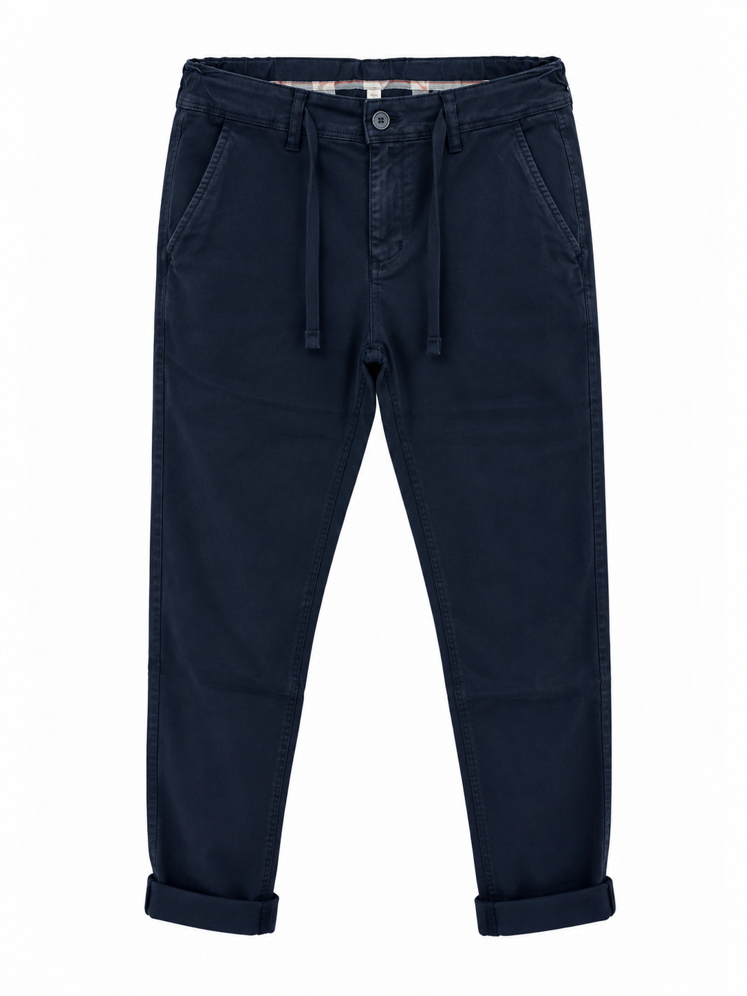 Pantalone Chinos Slim Fit -  Blu navy