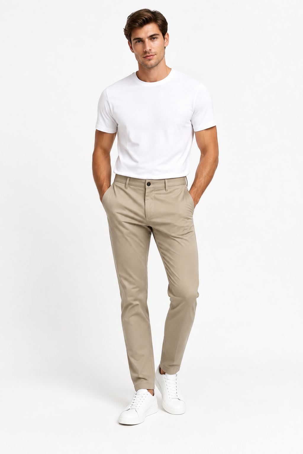 Pantalone Y808 - Beige