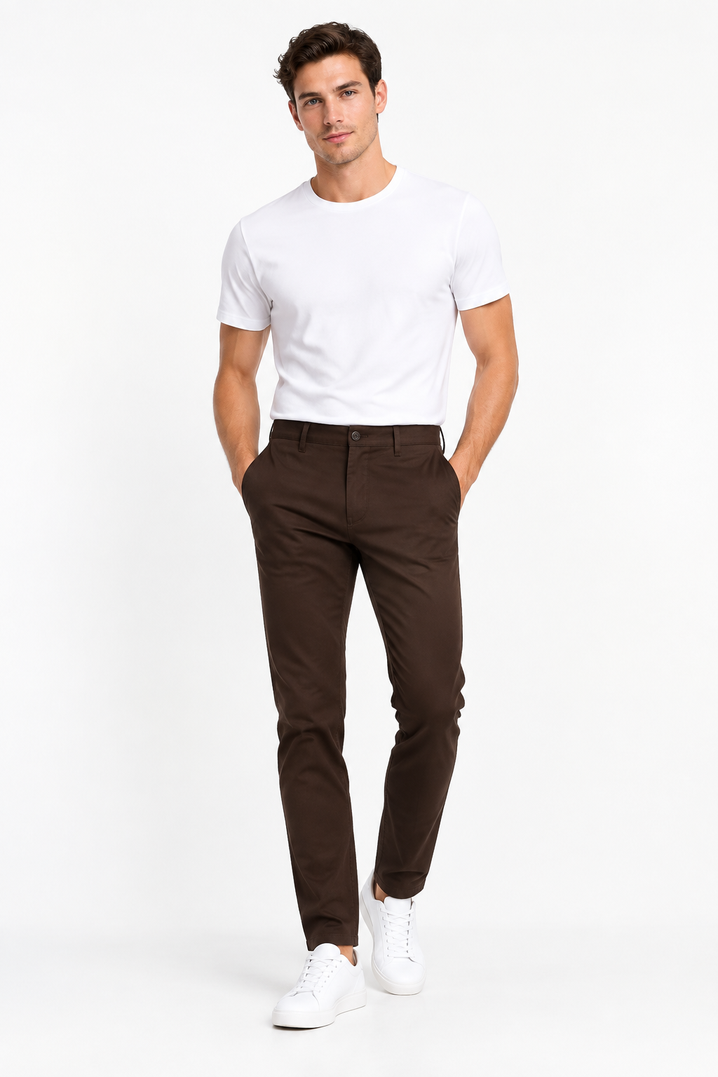 Pantalone Y808 - Caffè