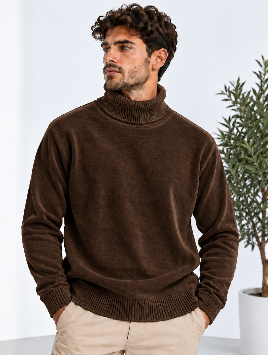 Maglione - marrone
