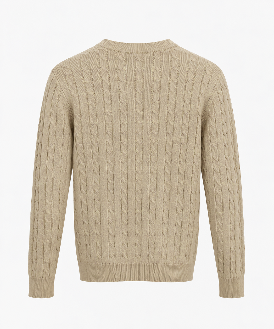 Maglione uomo in misto lana - Beige