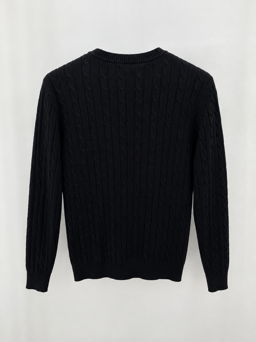 Maglione uomo in misto lana - Blu navy