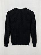 Maglione uomo in misto lana - Blu navy