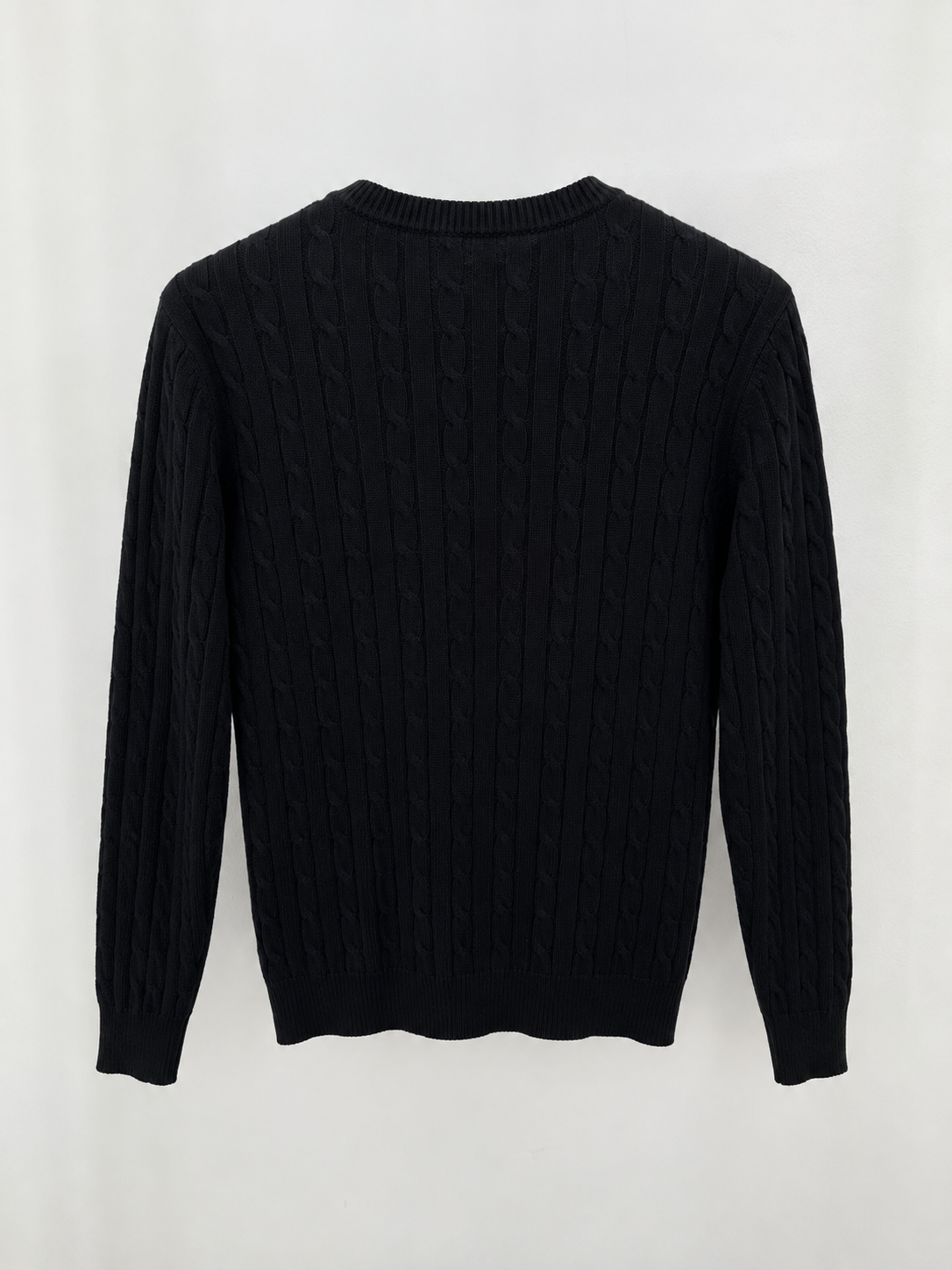 Maglione uomo in misto lana - Blu navy