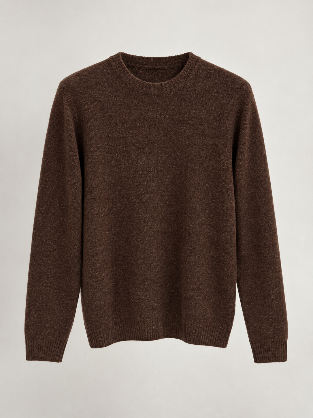 Maglione Uomo Girocollo - Caffè