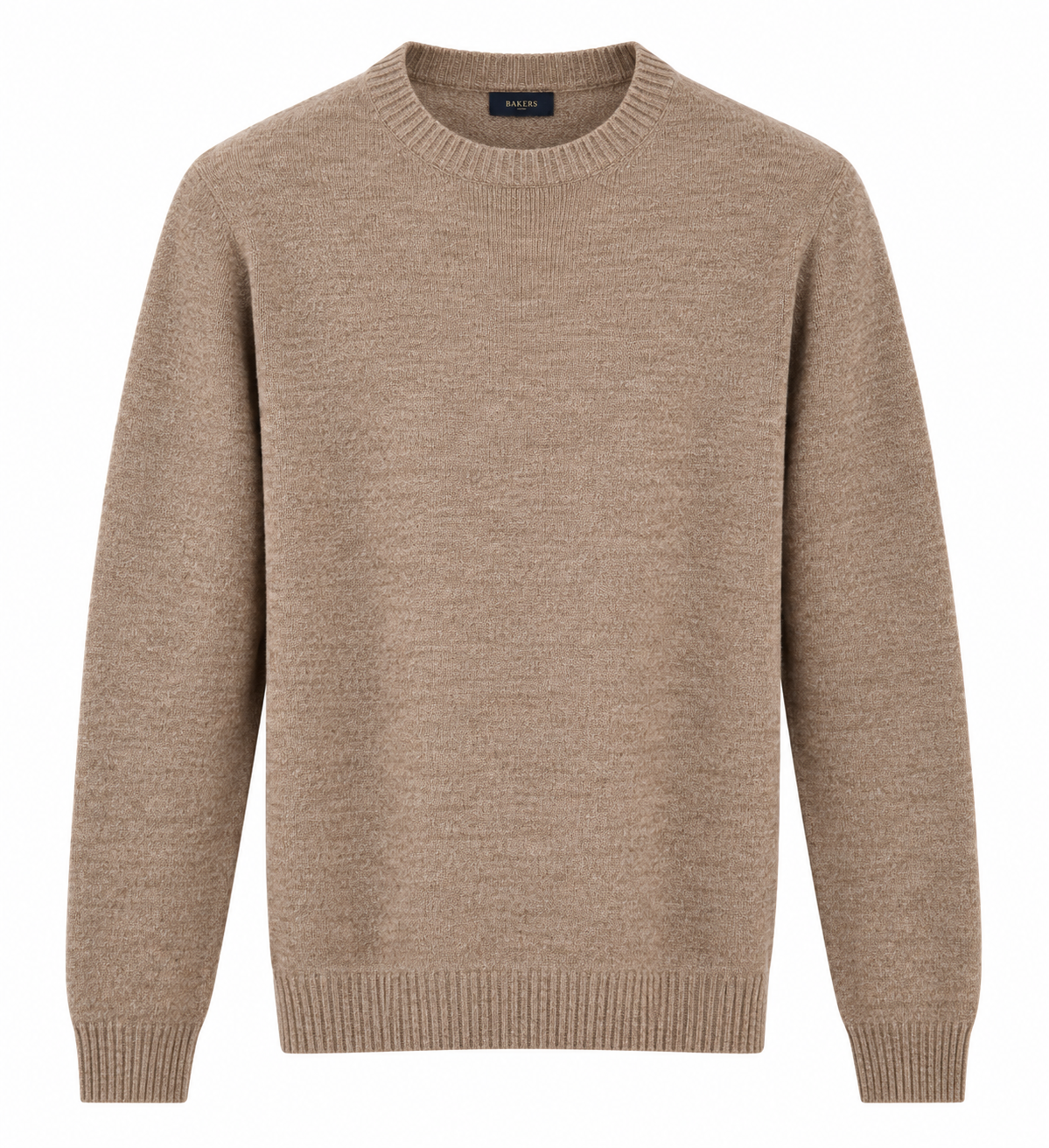 Maglione Uomo Girocollo - Beige