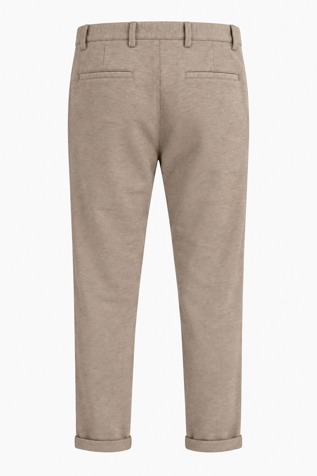 Pantalone con Laccio Elasticizzato - Beige