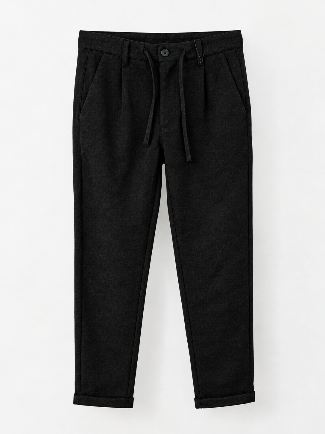 Pantalone con Laccio Elasticizzato - Blu navy