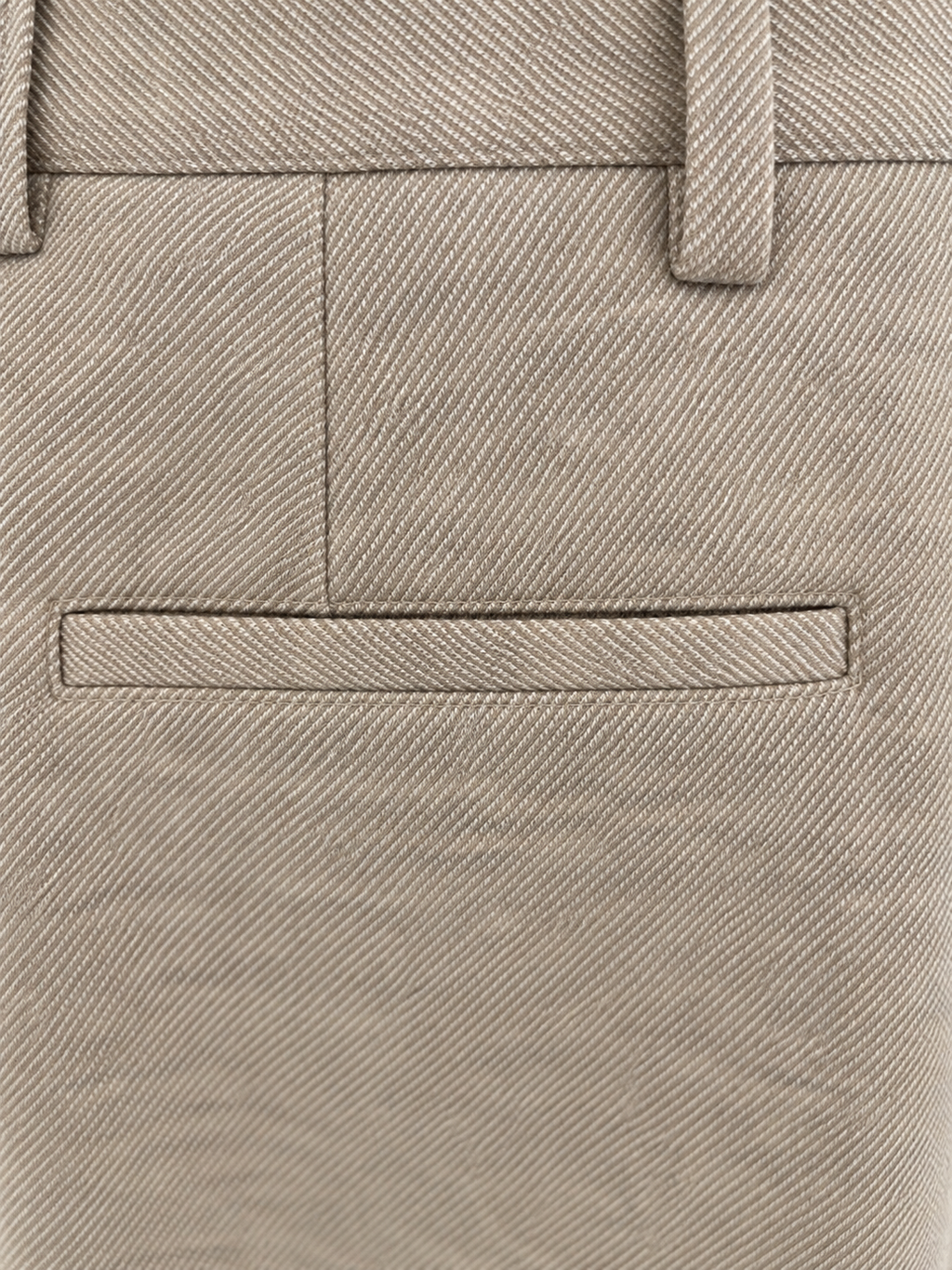Pantalone con Laccio Elasticizzato - Beige