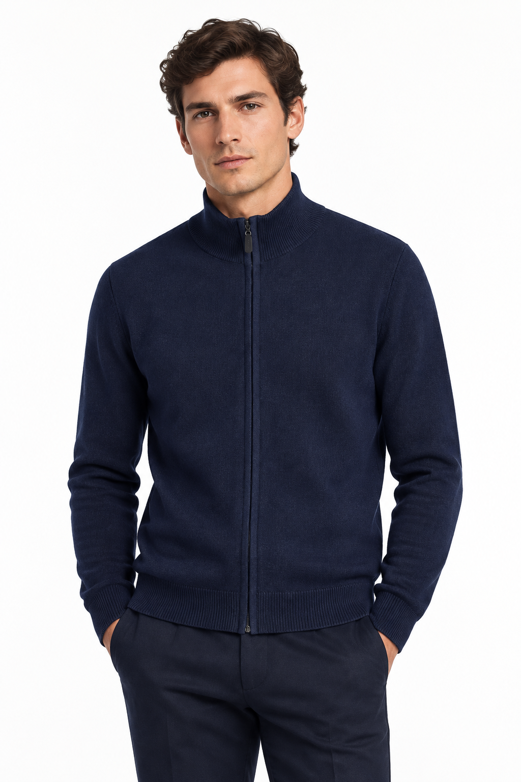 maglione - blu navy
