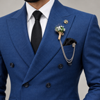 doppio petto - blu