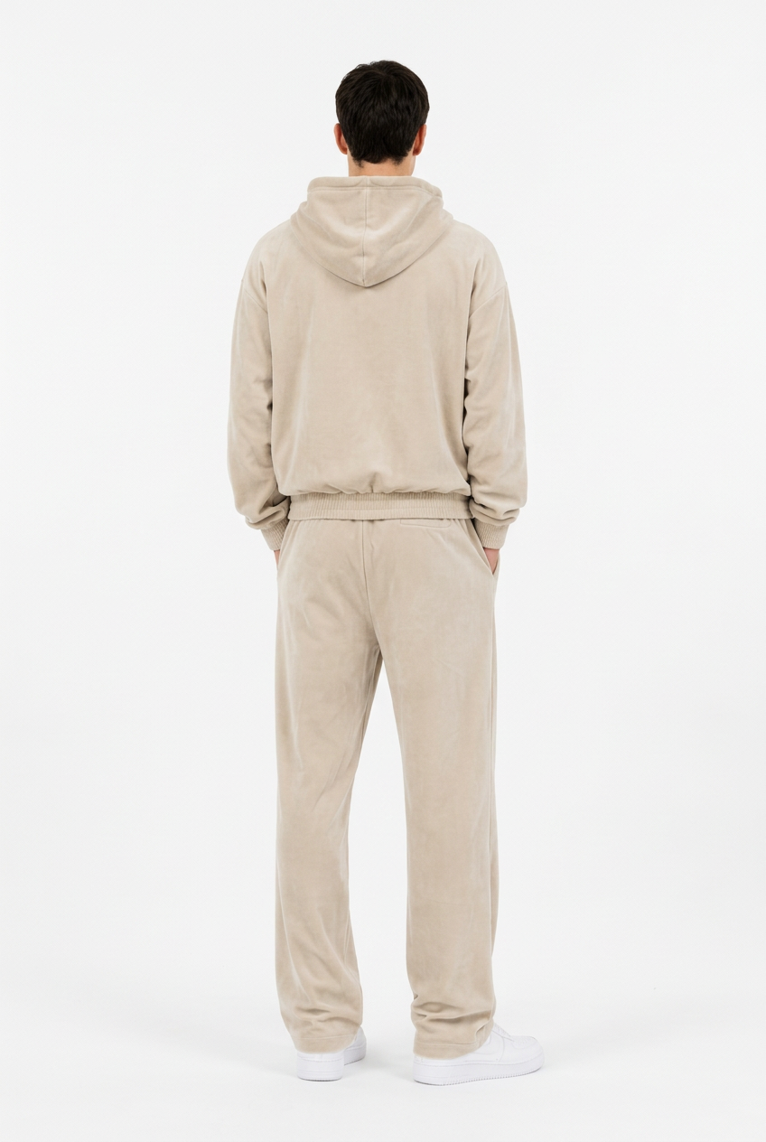 Tuta Scamosciata - Beige