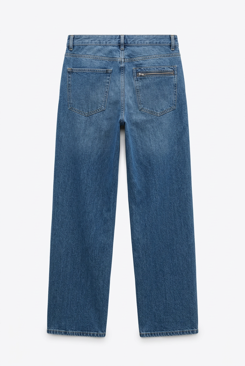 Jeans - Denim Blu