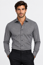 Camicia Uomo Fantasia Slim Fit