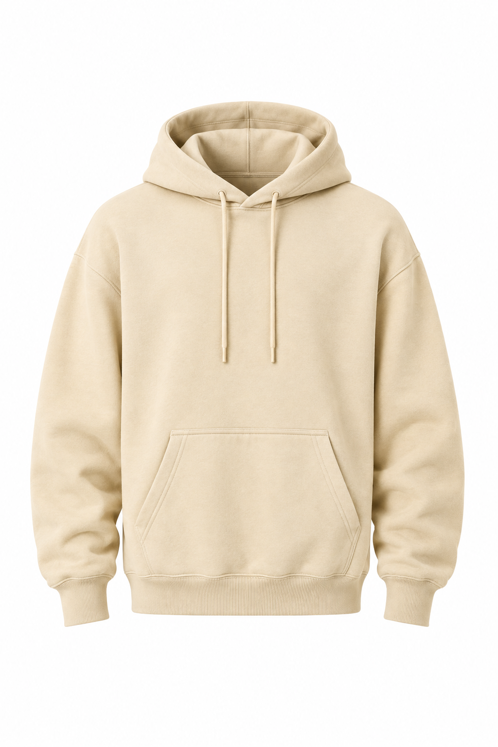 Felpa Hoodie - Beige