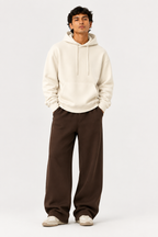 Felpa Hoodie - Beige