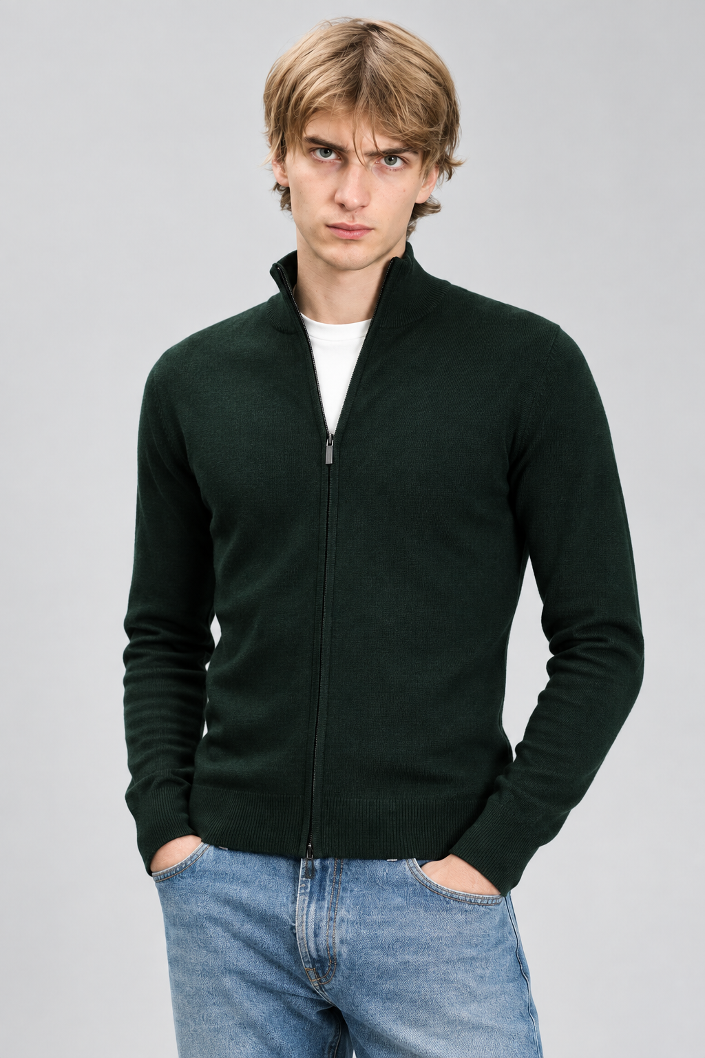 cardigan - verde