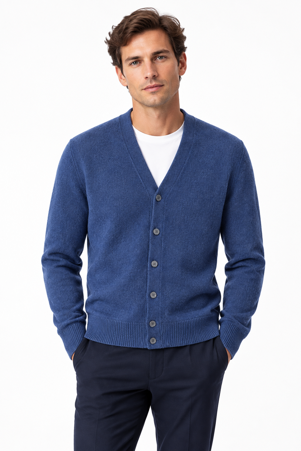 cardigan - jeans
