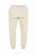 Jogger felpato - bianco