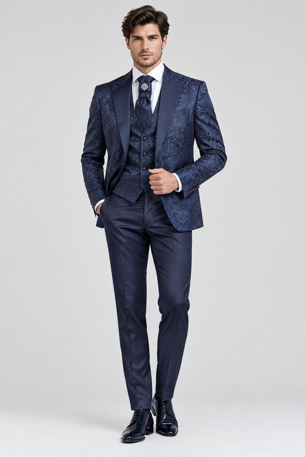 abito sposo - blu
