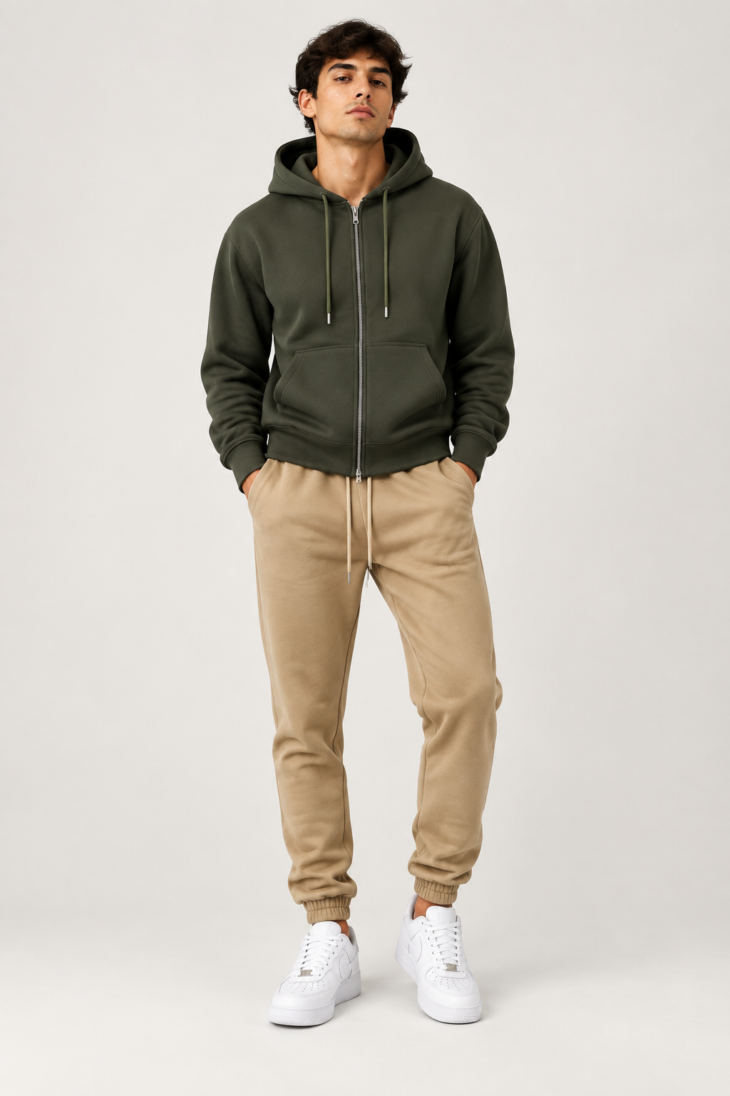 Pantalone Jogger Slim - Khaki