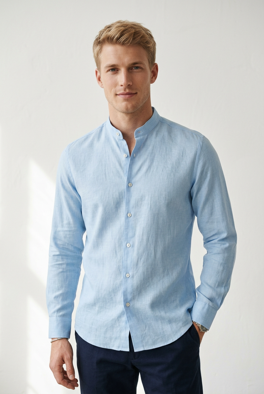 Camicia - Celeste