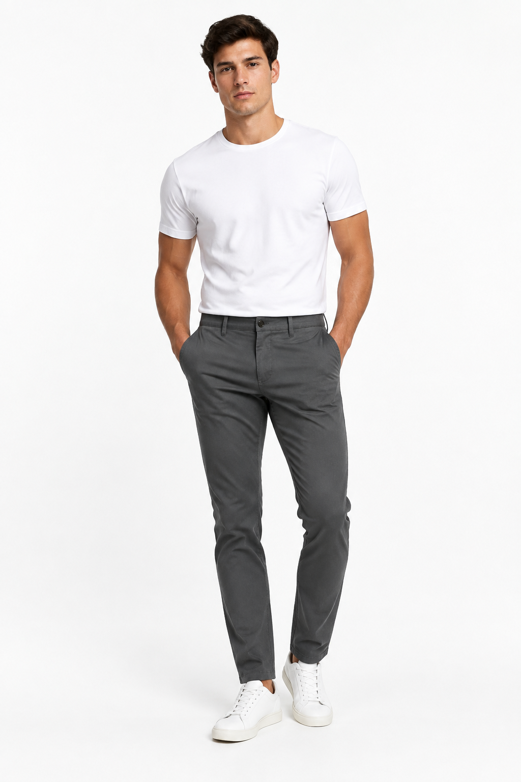 Pantalone Chino - Grigio