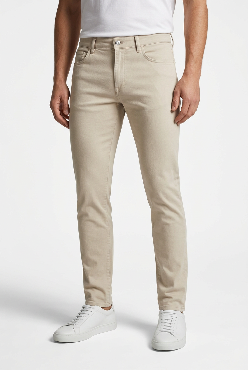 Jeans Y812TAGLIA - Beige 