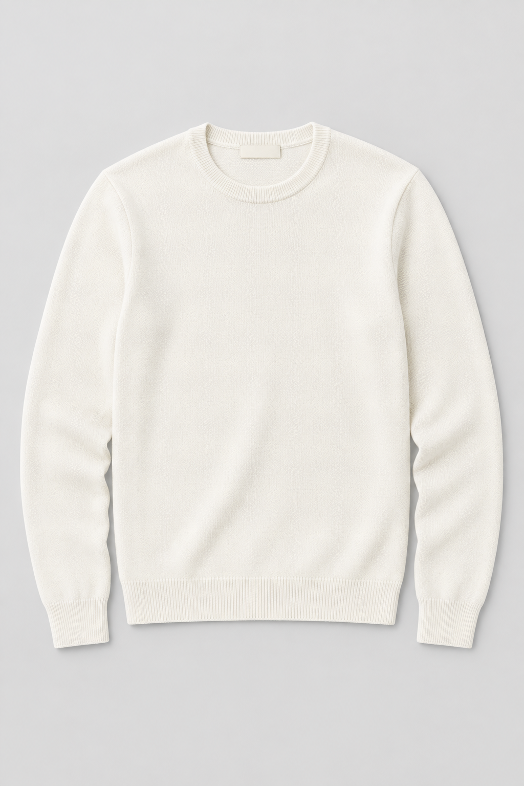 Maglioncino Girocollo - Bianco
