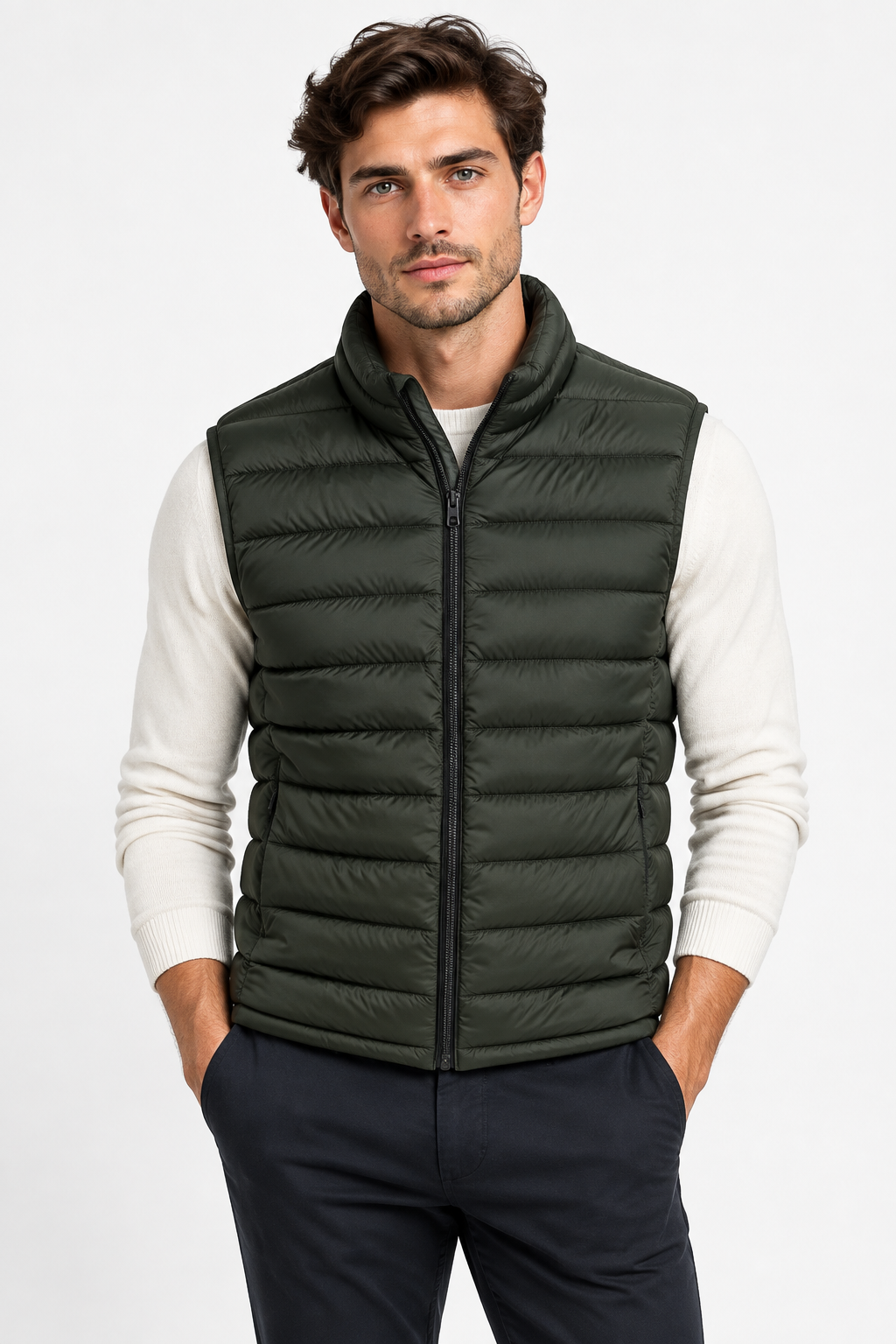 Gilet imbottito - verde