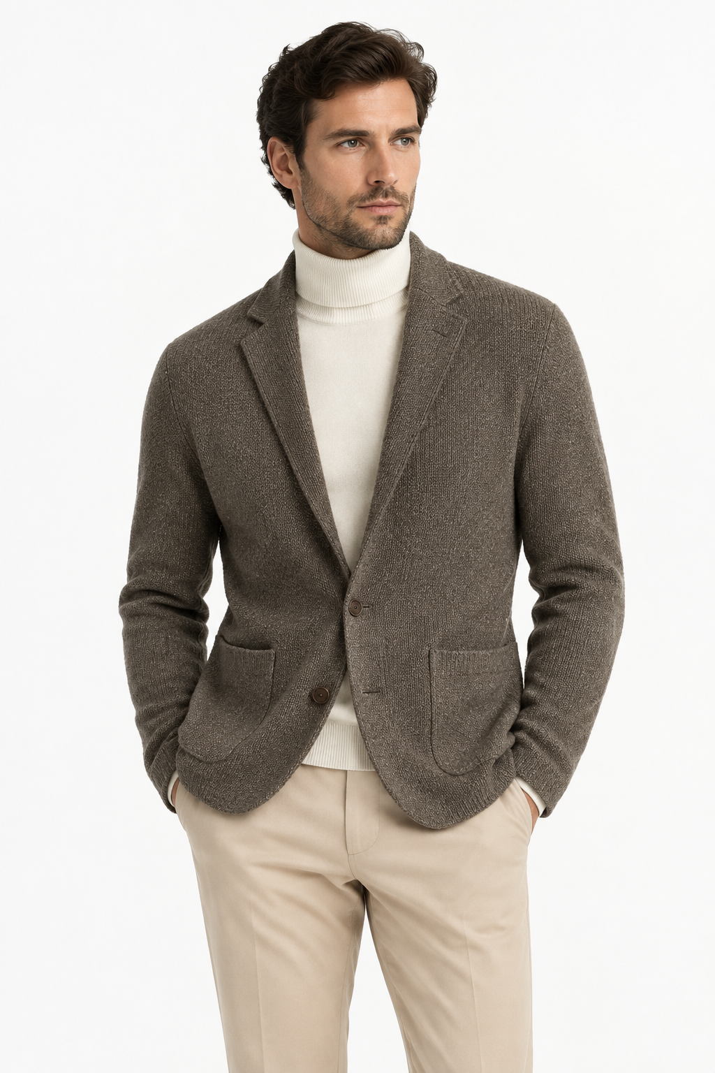 cardigan - fango