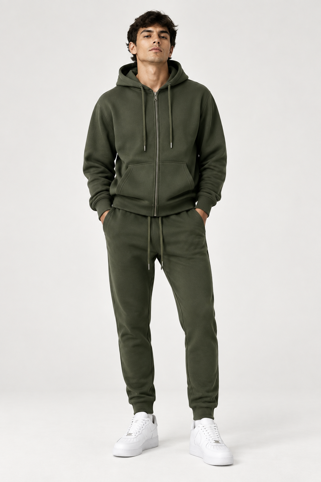 Pantalone Jogger Slim - Verde
