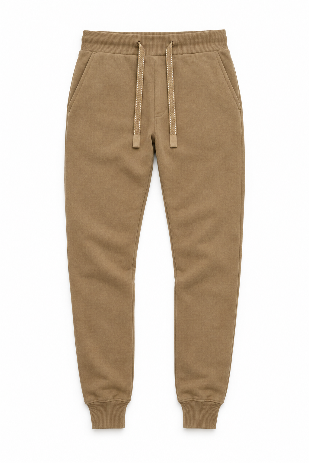 Jogger felpato - khaki 