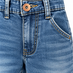 Jeans slim fit N1592 - Dettaglio bottone e cucitura