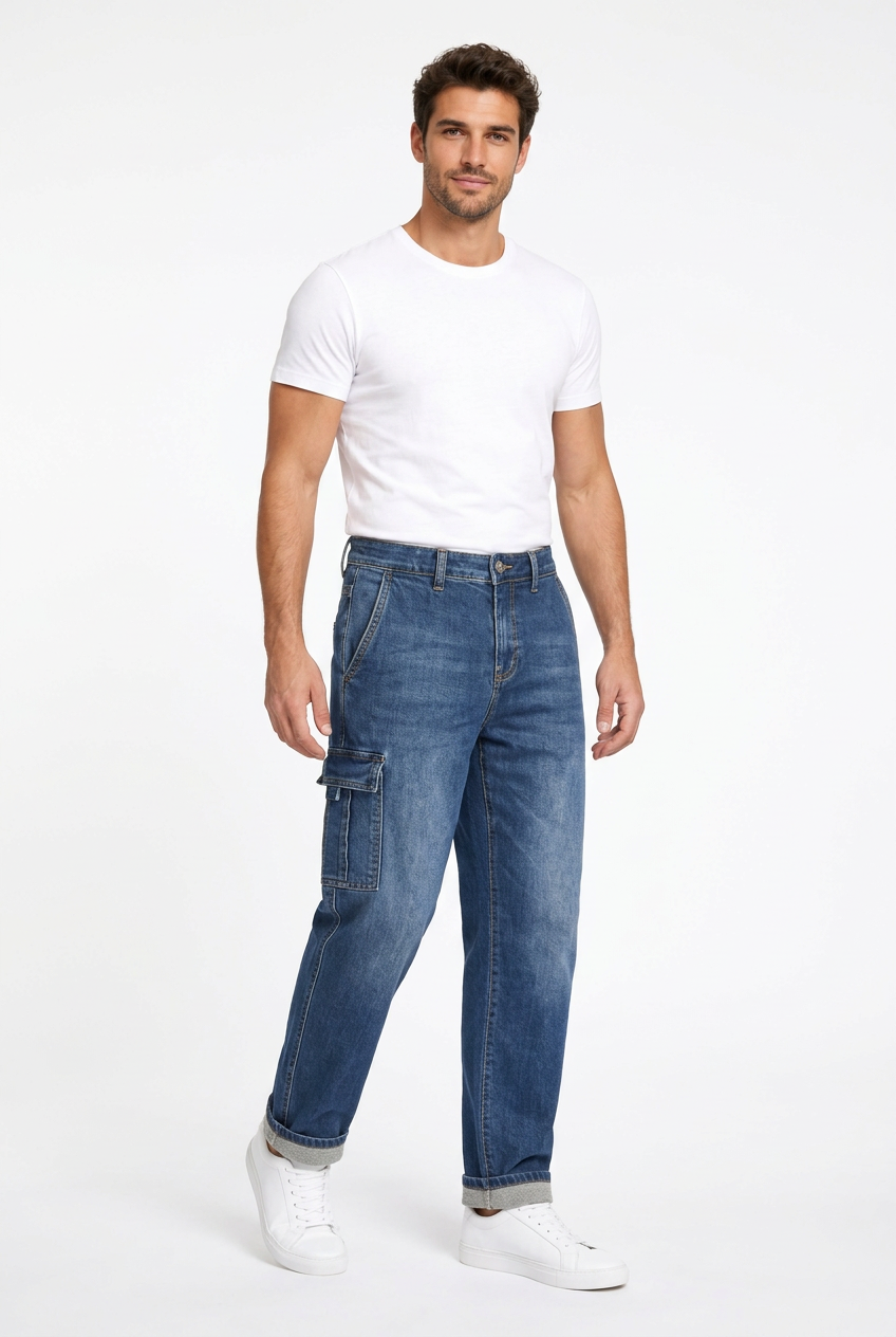 Jeans - Denim Blu