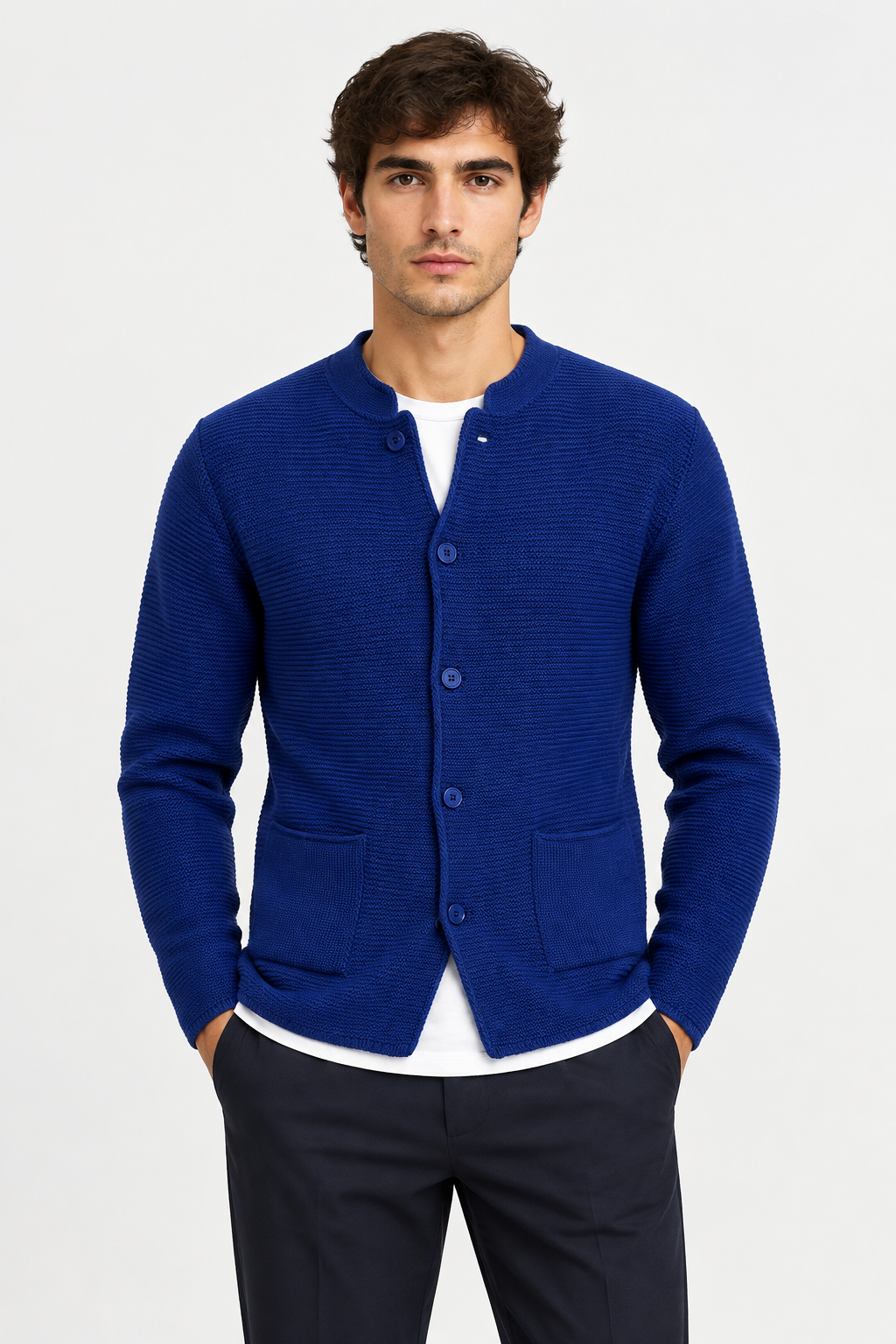 cardigan - royal