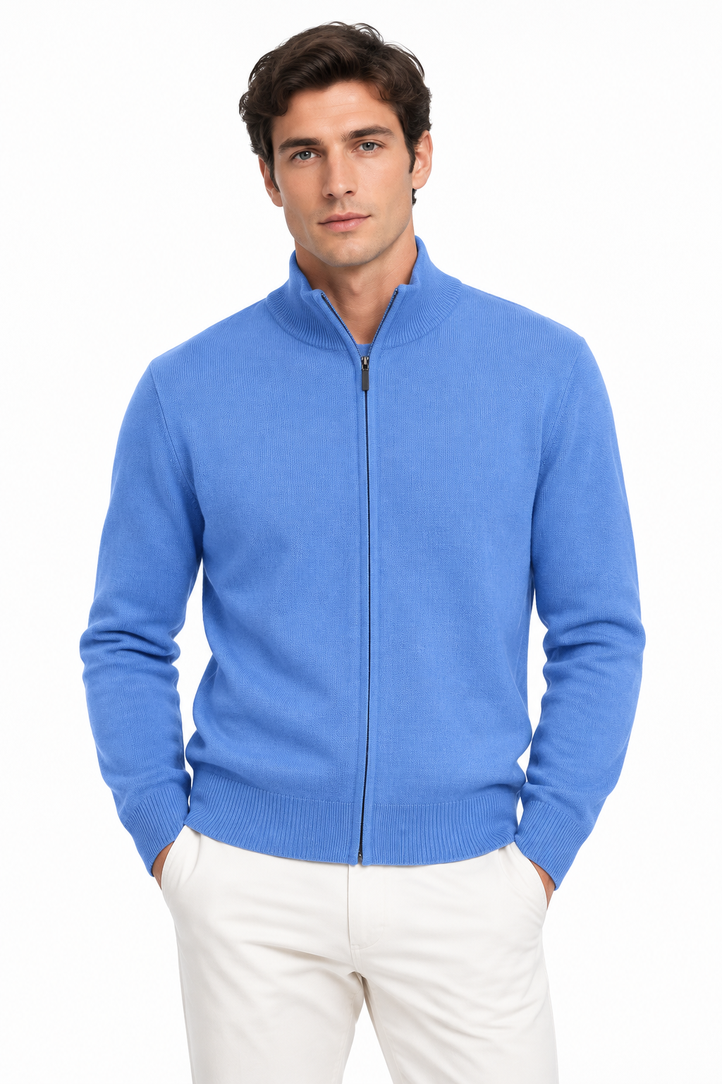 maglione - celeste