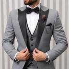 abito 3 pezzi MILANO - grigio - dettaglio