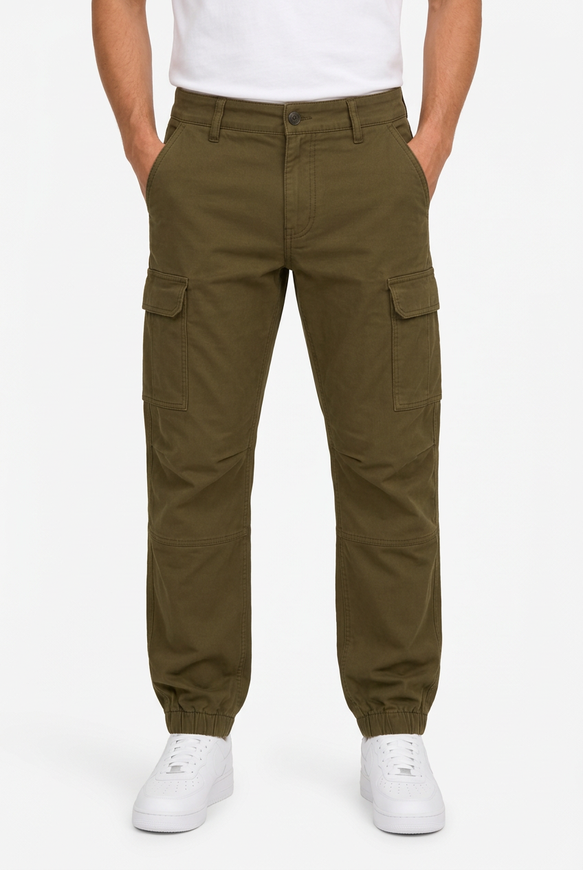 Pantalone Cargo Y867TAGLIA - Camel 