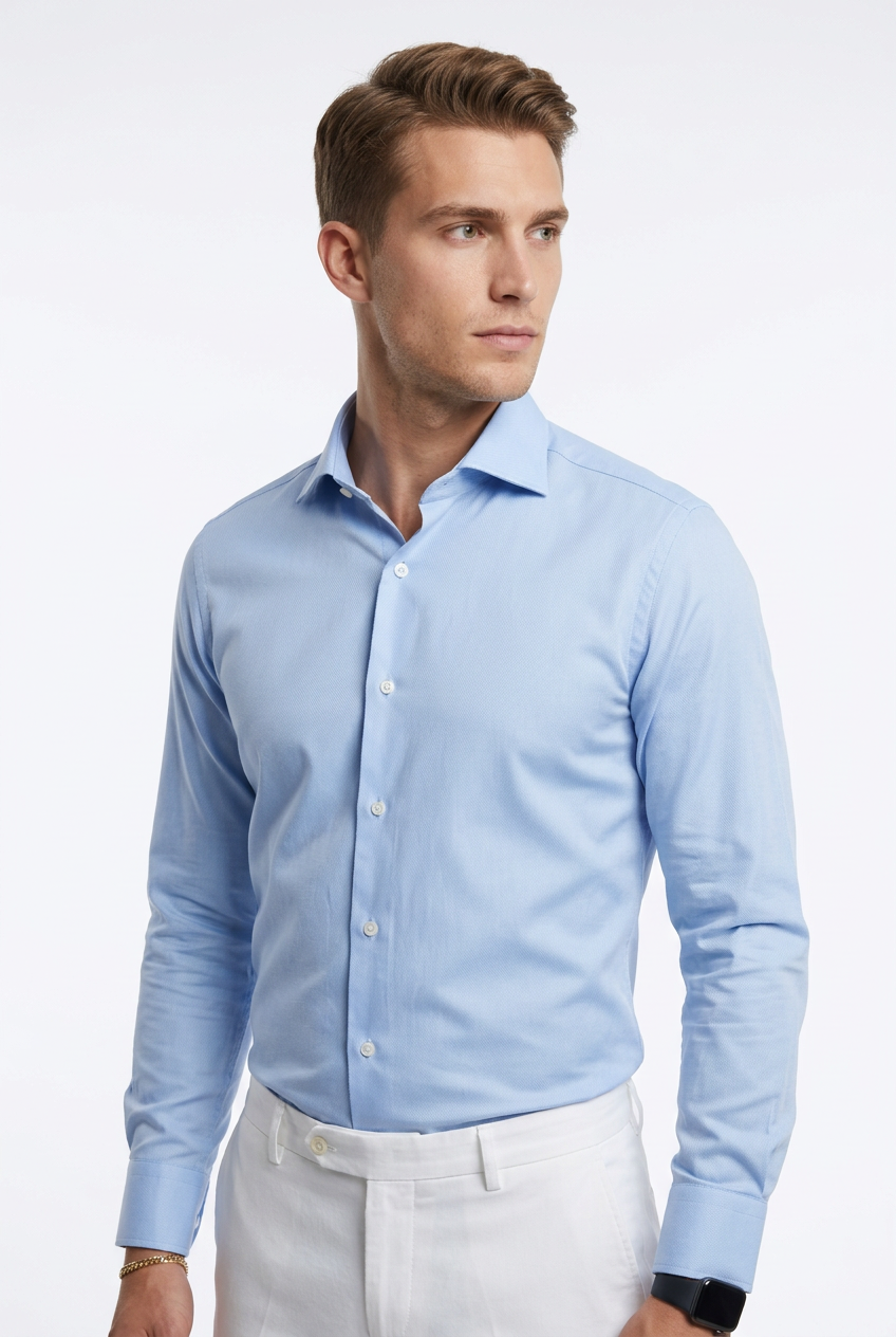 Camicia - Celeste