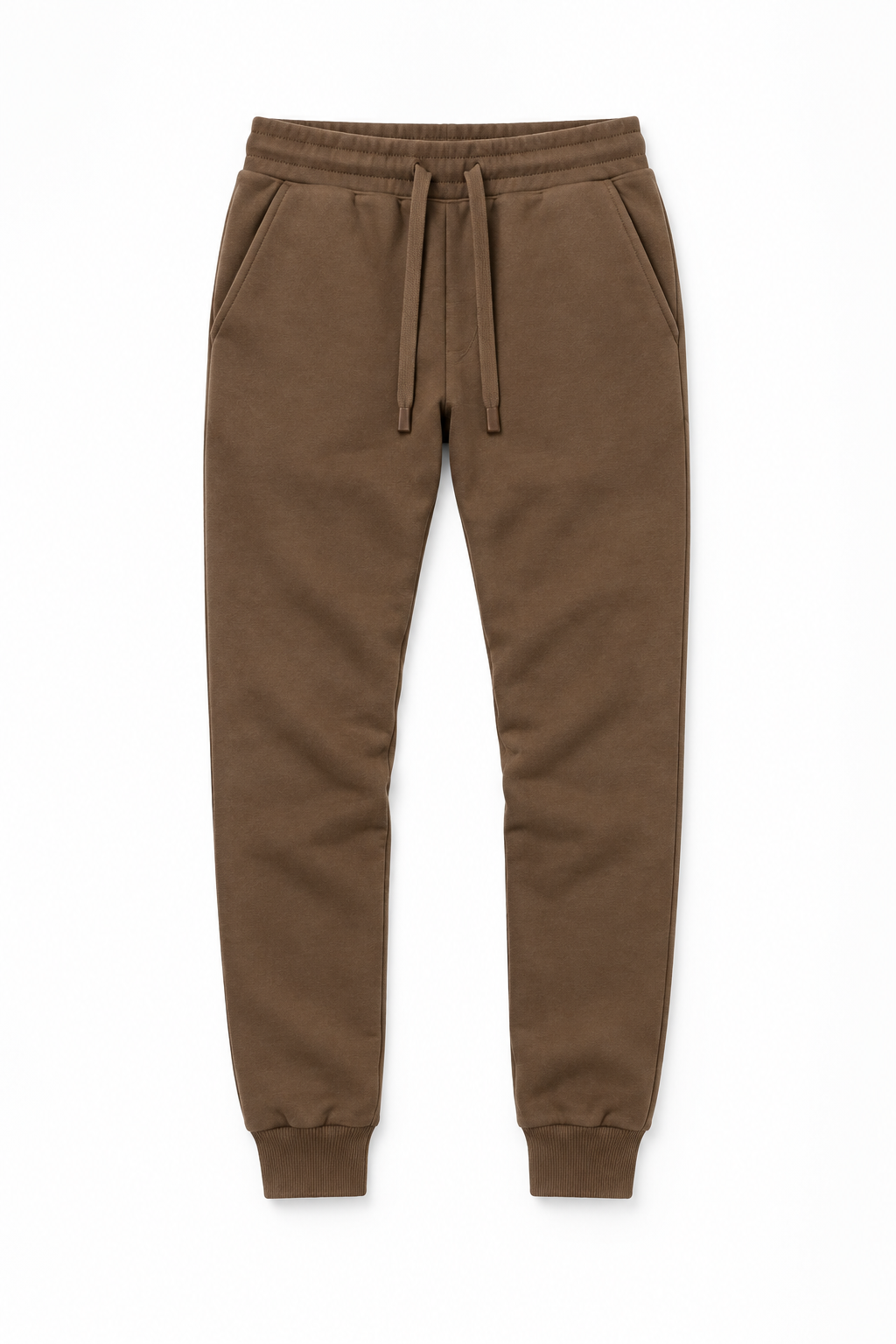 Jogger felpato - caffè