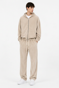 Tuta Scamosciata - Beige