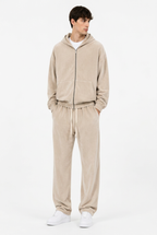 Tuta Scamosciata - Beige