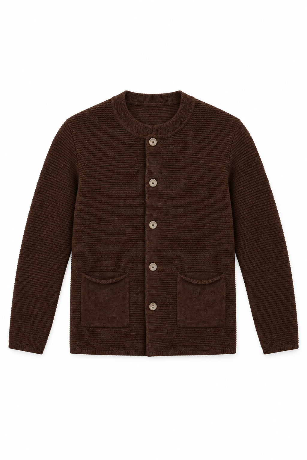 cardigan - marrone