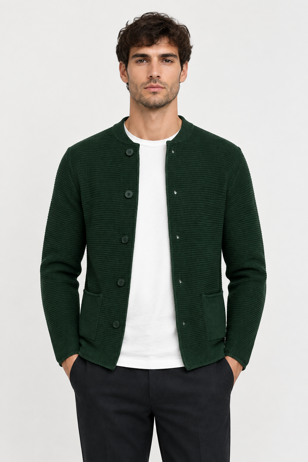 cardigan - verde
