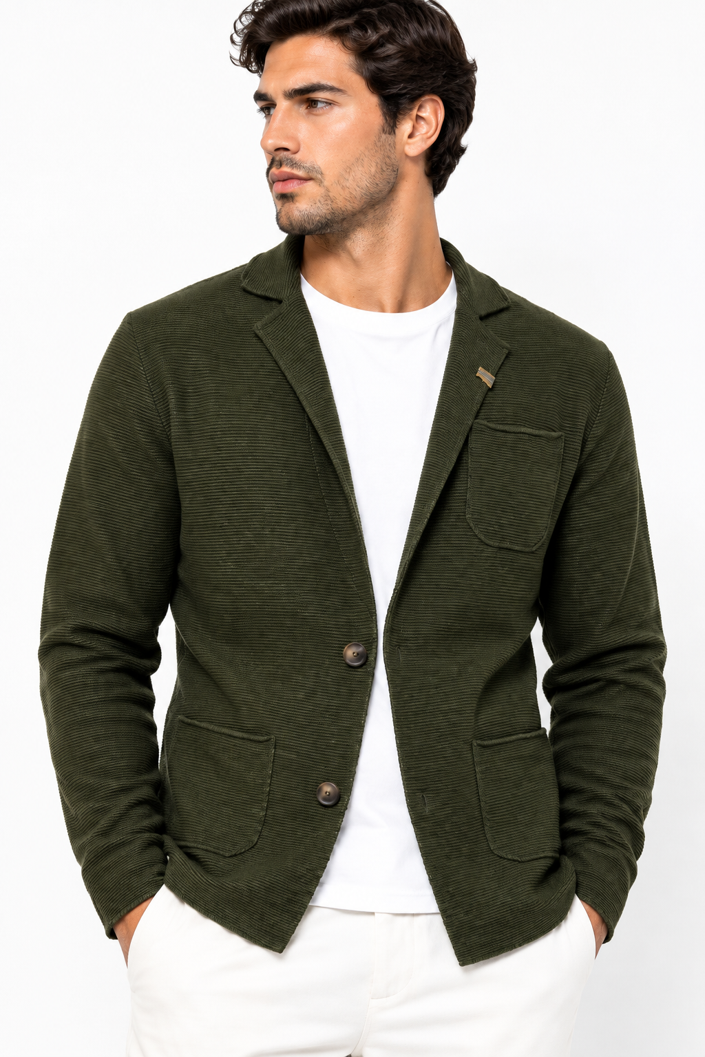 cardigan - militare