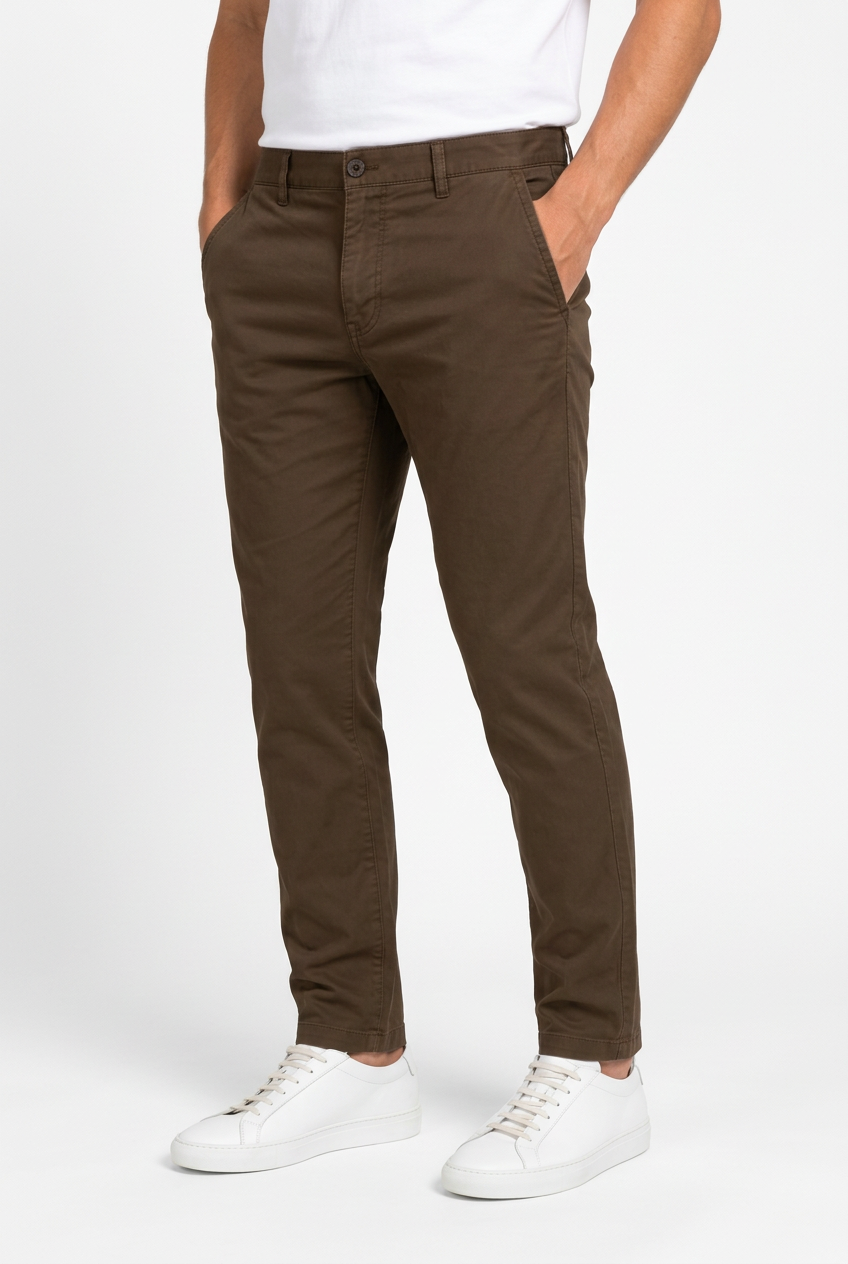 Pantalone P302TAGLIA - Caffè 