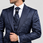 abito sposo - blu